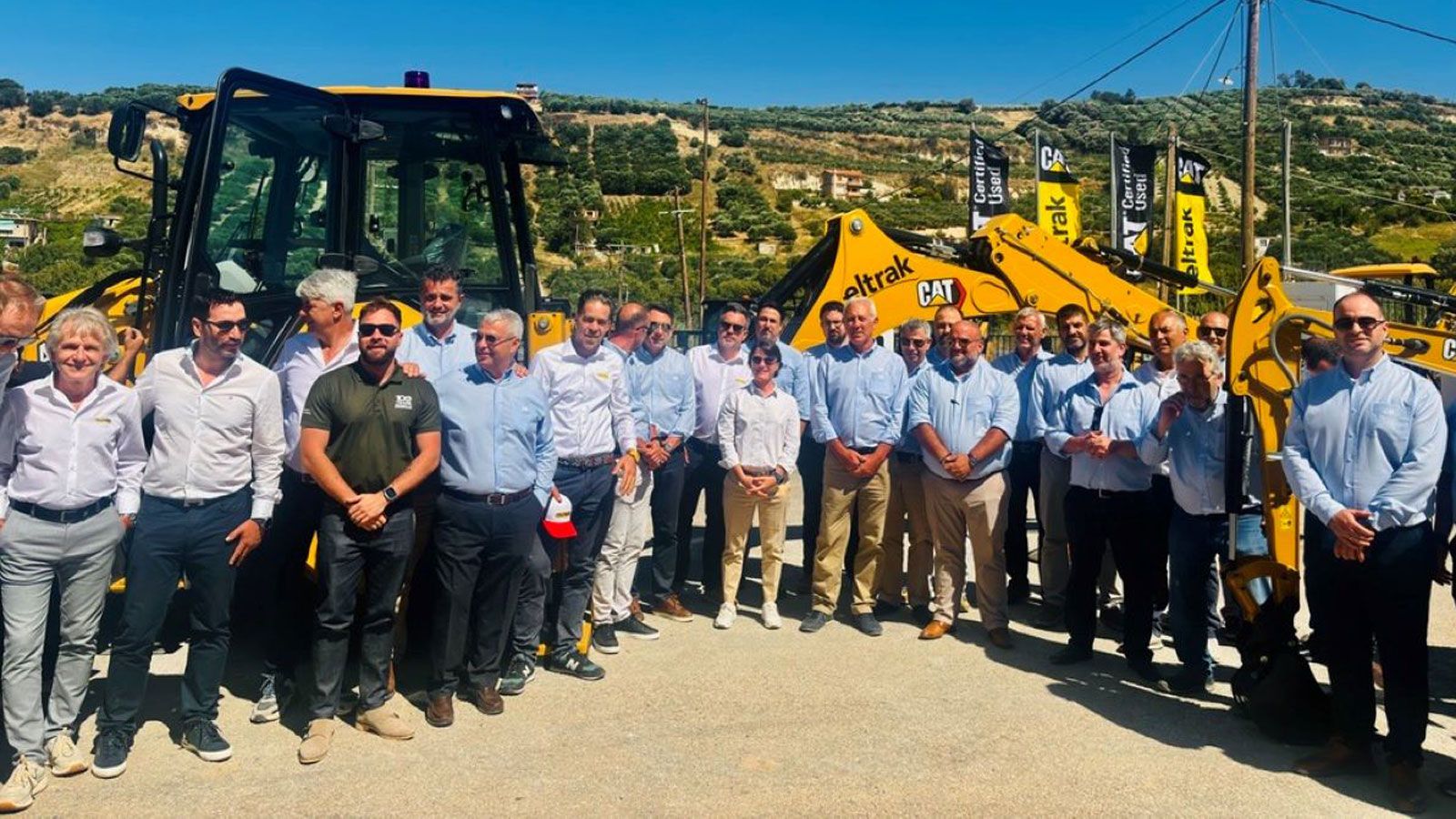 Open House της Eltrak στην Κρήτη με Caterpillar και Palfinger